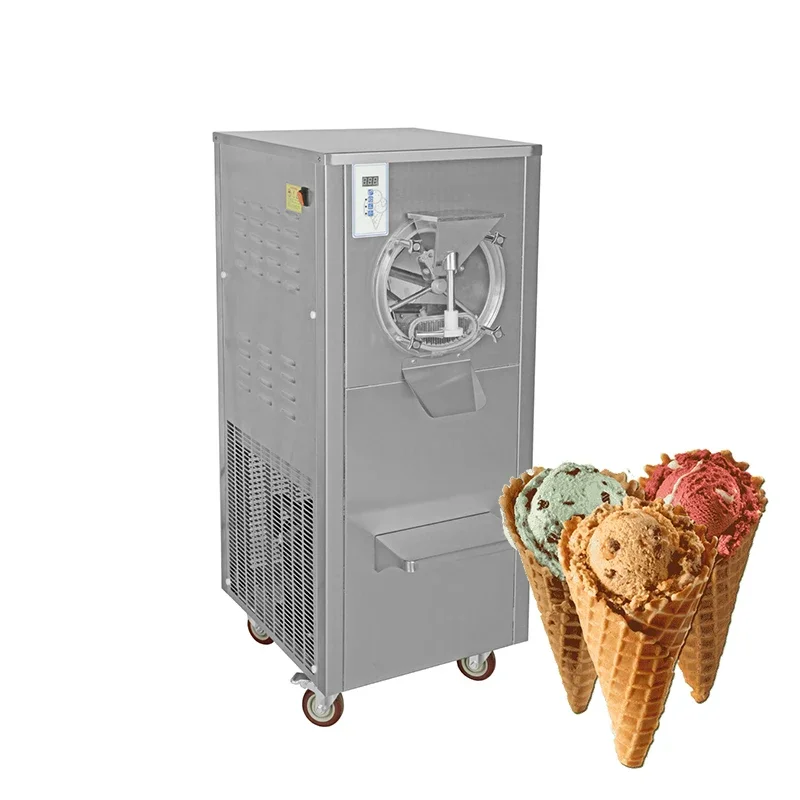 Shanyou Automatic Commercial 304 Stainless Steel 40L Large Capacity Gelato Making Machine Hard Ice Cream Machine