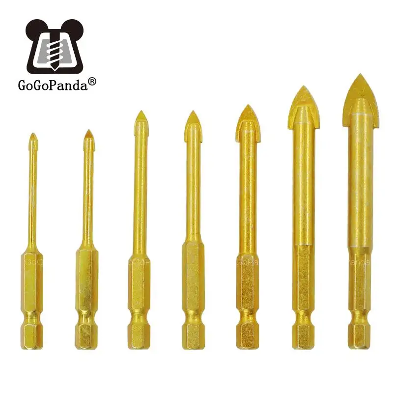 Free Shipping Ceramic Tile Openings For Hexagonal Handle TriangleBit Glass Openings For Industrial-grade Alloy