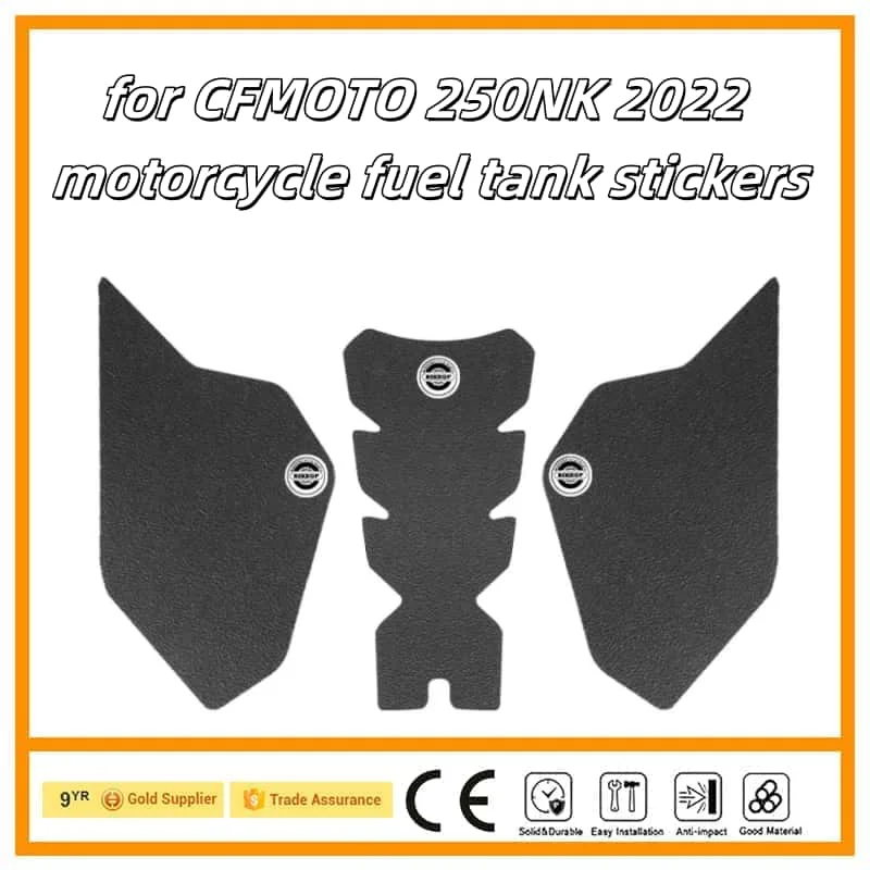 

Motorcycle Sticker Tank Non Slip Tank Traction Side Pad Protective Decal for CFMOTO 250NK 2022