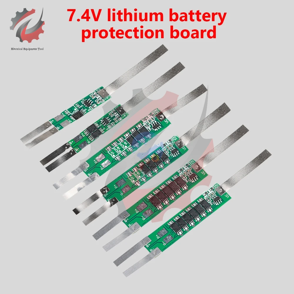 2s 7.4v 2a 3a 4.5a 6a 7.5a 9a Bms Li-ion Battery Protection Board For 18650 Li-ion Lithium Lipo Battery Cell With Nickel Strip