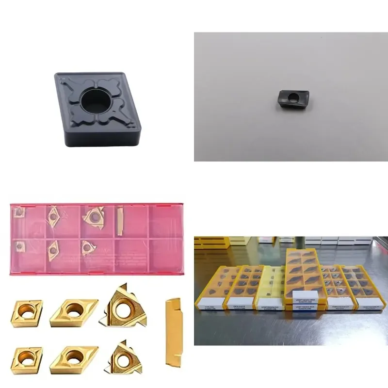 10pcs Carbide Inserts CNC Turning Tools Indexable for Lathe Machining Cutting  CNMG120404MS DNMG150404MA SNMG120404 VNMG160404