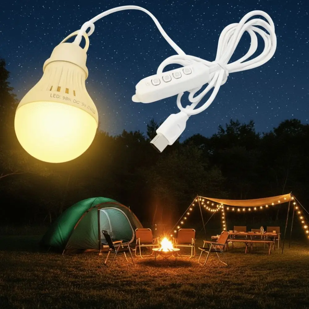 

Портативный светодиодный фонарь для кемпинга, USB-перезаряжаемый, 3-цветный, с регулировкой яркости, аварийная лампа для кемпинга, барбекю, рыбалки, подвесная лампа для палатки, уличный светильник