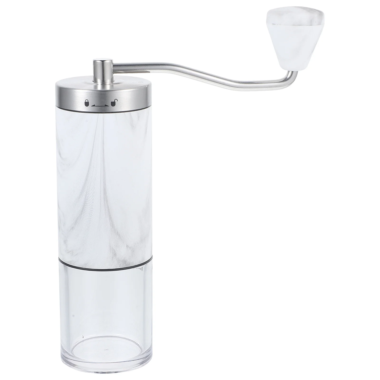 

Hand Coffee Grinder Manual Portable Stainless Steel Grinding Mill Hand Crank Coffee Bean Grinder for Home Office