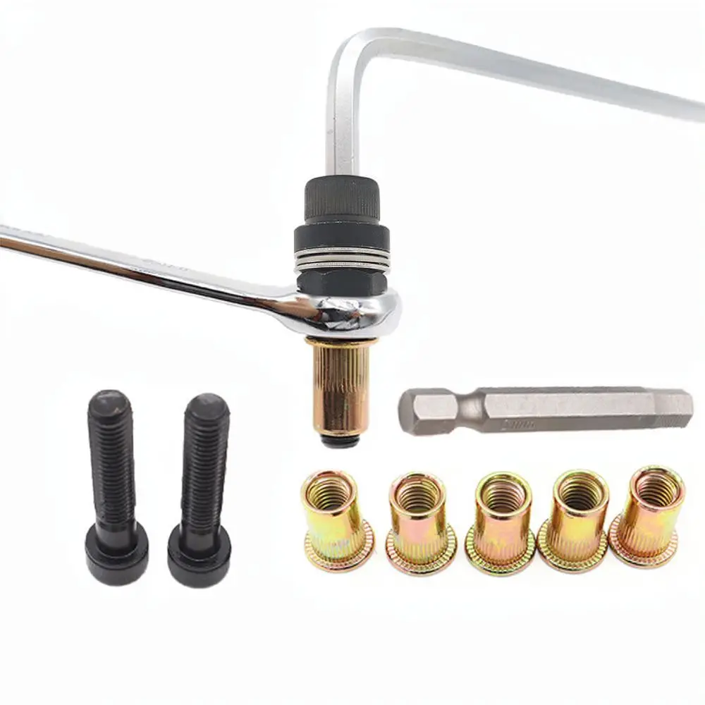 Industrial Riveting Tool Applicator For Aochuang Metal Plate Hardware Fastener Manual Electric Repair Nut Setter