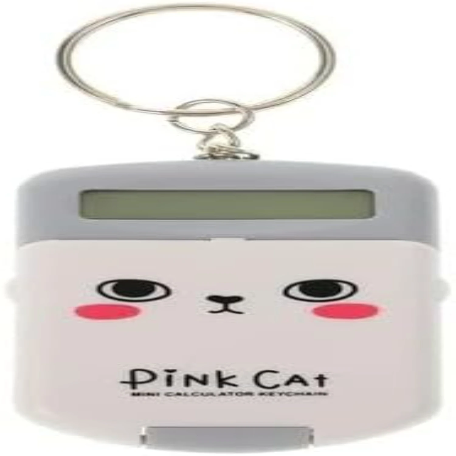 

1Pc Color Brain Electronic Calculator Keychains, 8 Digits Flip Calculator with Key Ring Portable Calculator Hanging Pendant fo
