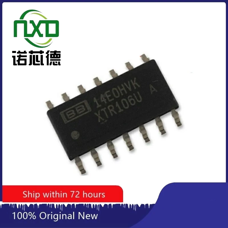 free shipping 10PCS/LOT  XTR106UA/2K5  XTR112UA SOP14 Dual channel precision operational amplifier chip  Brand new original