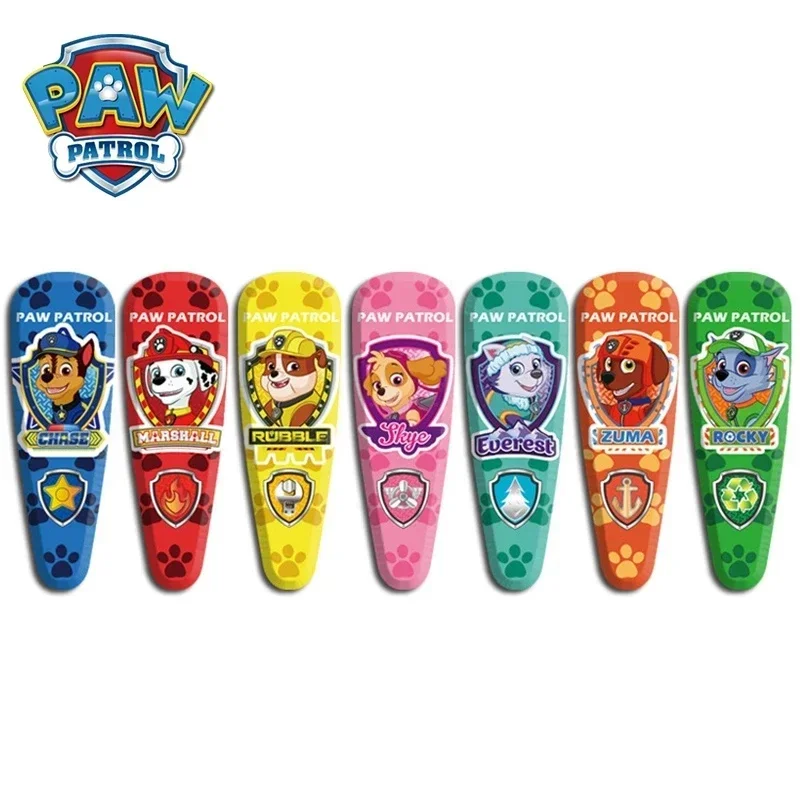 7Pcs/Set Paw Patrol Hairpin Cute Hairpin Jewelry Anime Figure Girl Sweet Princess Girl Little Girl Multicolor Hair Clip Headdres