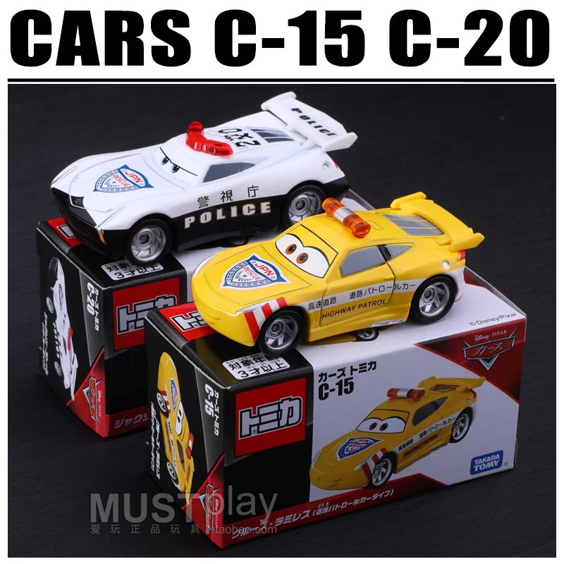 TAKARA TOMY Tomicaรถใหม่HIGHWAY PATROL JacksonตํารวจรถLightning McQueenของเล่นรถDiecastโลหะชุดของขวัญ