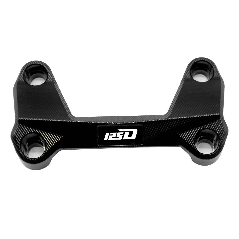 Motorcycle Accessories CNC Handlebar Riser Bar Clamp Mount Parts For  Duke RC 125 Duke125 2006 2007 2008 2009 2010 2011-2015