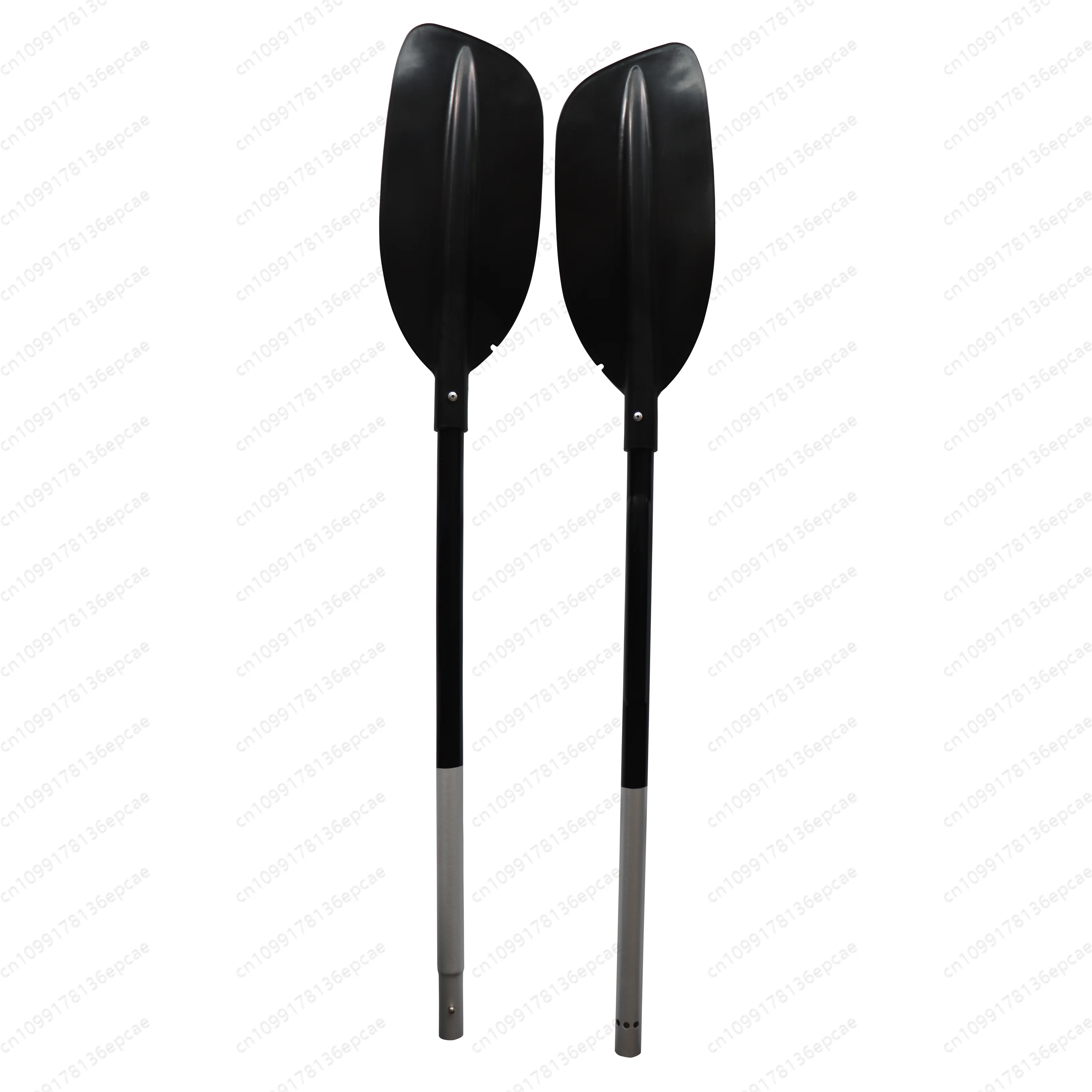2 pieces plastic custom color blade adjustable paddle fishing aluminum rod kayak paddle