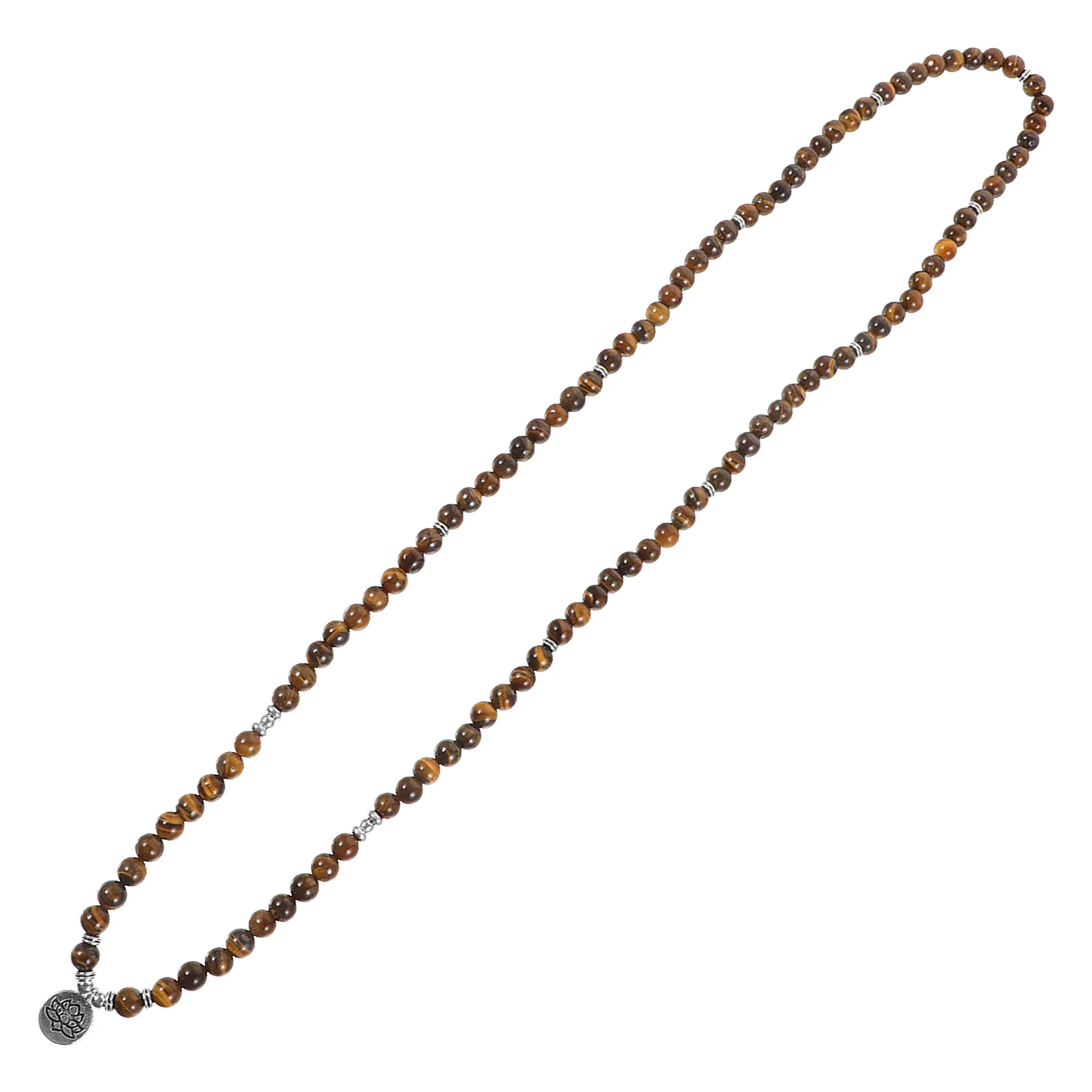 

Lotus Pendant Necklace Wooden Bead Bracelet Chain Fashion Jewelry Women Adjustable Necklaces Aesthetic Accessories Gift