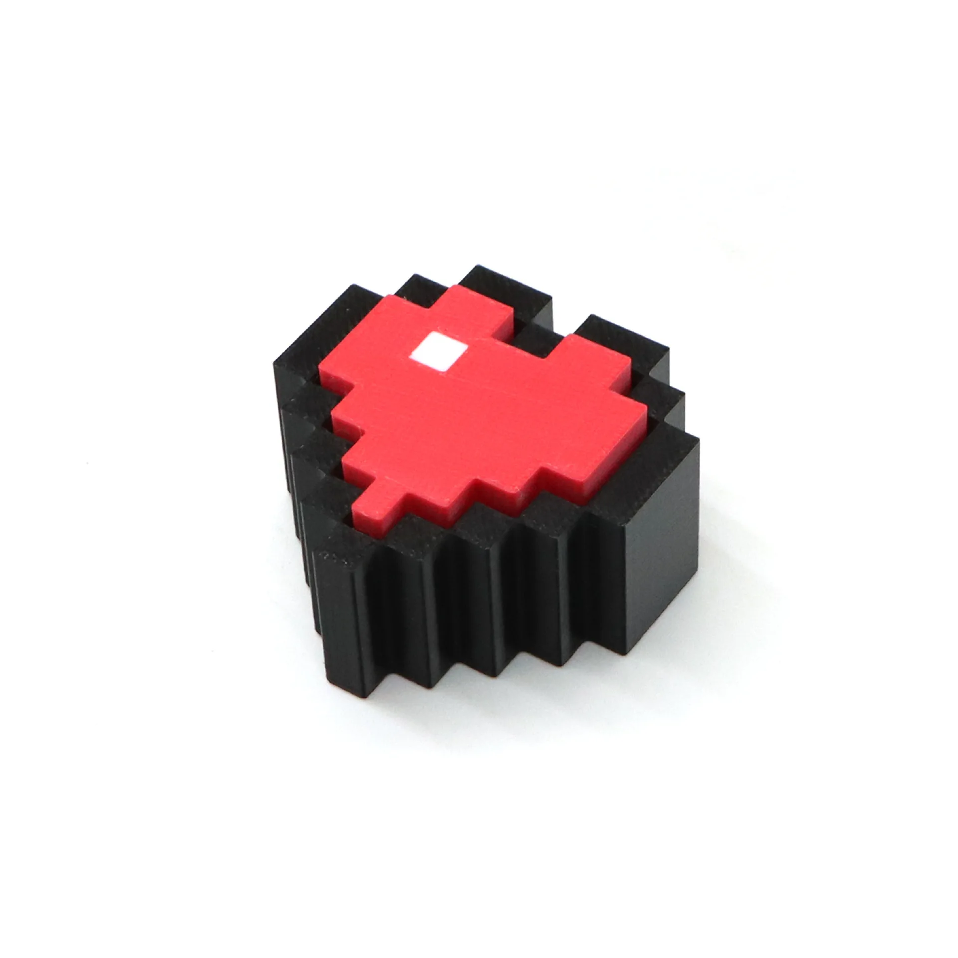 17style 3D Printed Mini Keyboard Clicker Keychain Fidget Button Stress Relief Keyring Toy Gift Keychain Accessory