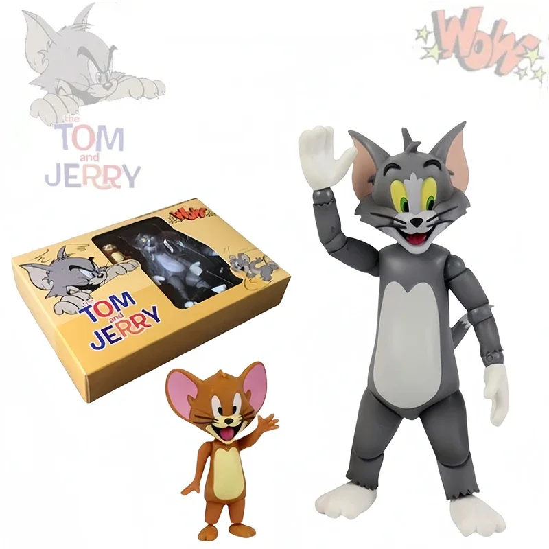 

New Gt Model Dm Cat And Mouse Cartoon Foolish Tom And Jerry Pvc Action Figure Anime Toys Figure Model Toy Gifts