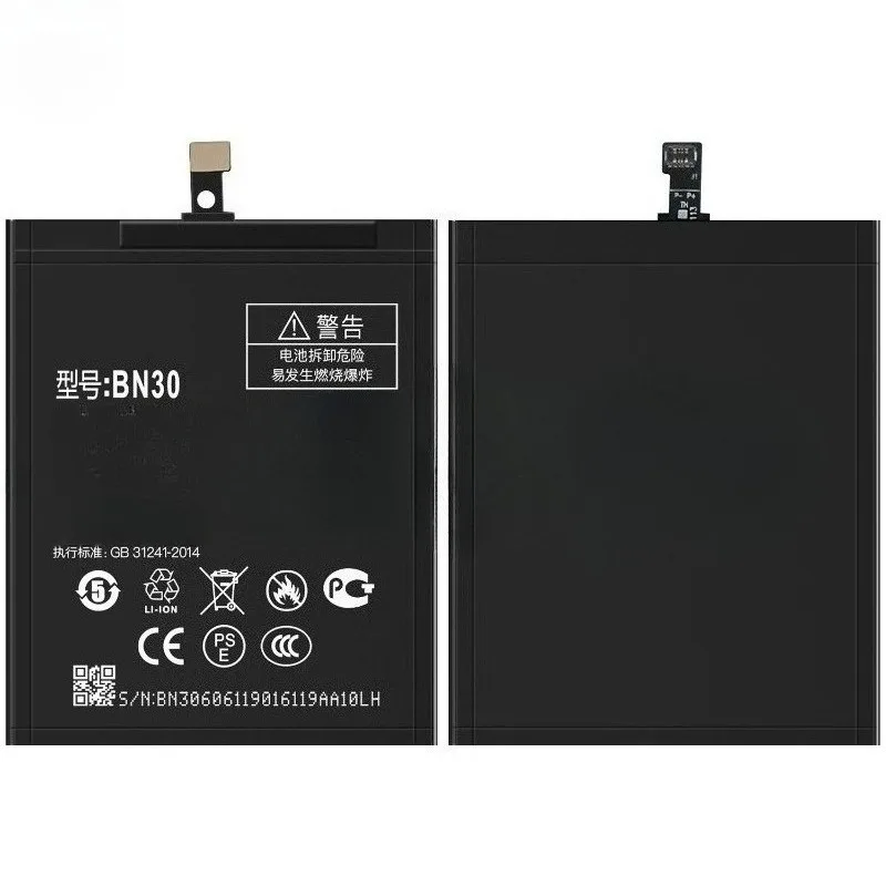 New High-quality BN30 Battery Replacement Phone Battery for Xiaomi Redmi 4A 3120Mah Long Cycle-Life Bateria
