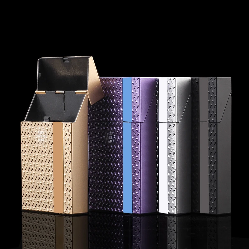 Cigarettes Case Holder Slim 20-piece Cigarette Box Storage Small Cigarettes Container Cigarettes Protective Case Hand Roll