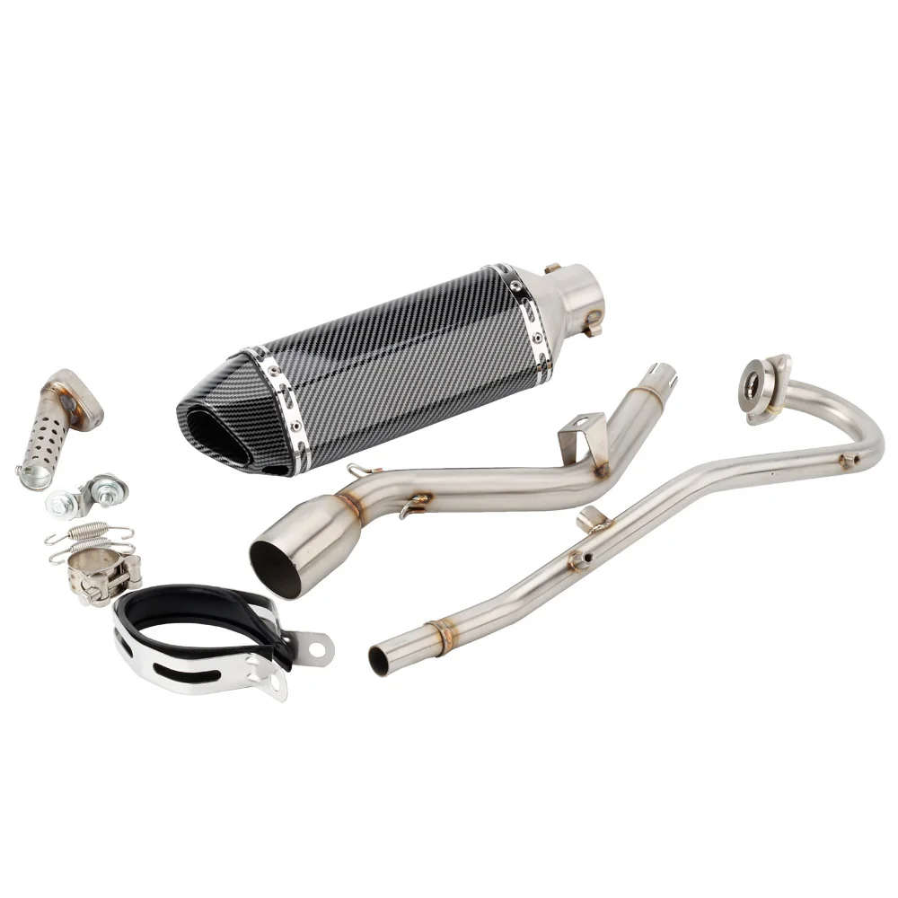 For Suzuki DR 125  2008 2009 2010 2011 2012 2013 2014 2015 DR125SM, DR125, DR 125 SM motorcycle exhaust silencer, headpipe