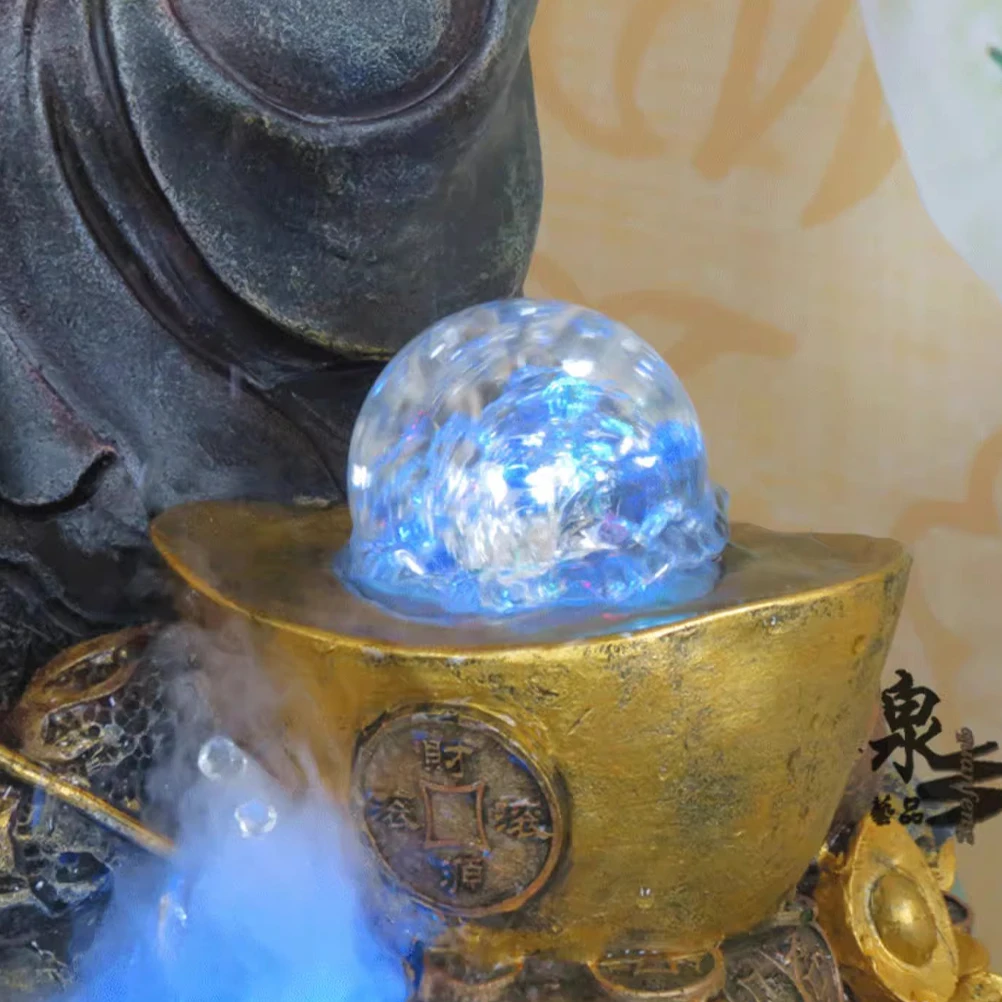 

1 set Cracked Globe Set 5CM Clear Glass Ball Holder DIY Fountain Fish Tank Decor Sphere Home Desktop Office Accessory