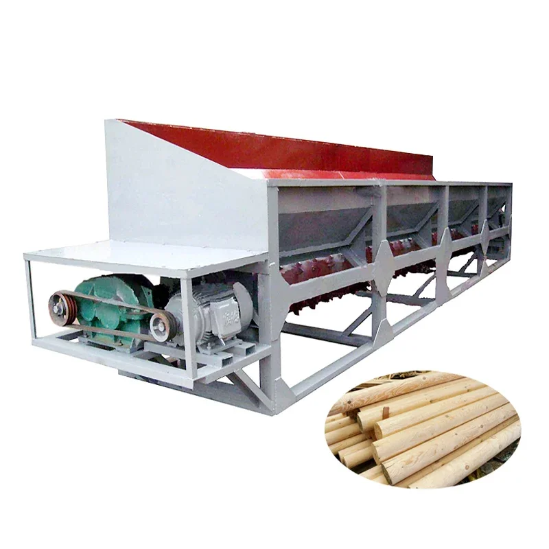 NEWEEK Hot Sale Horizontal Wood Tree Log Debarker Peeling and Debarking Machine Price for Sale