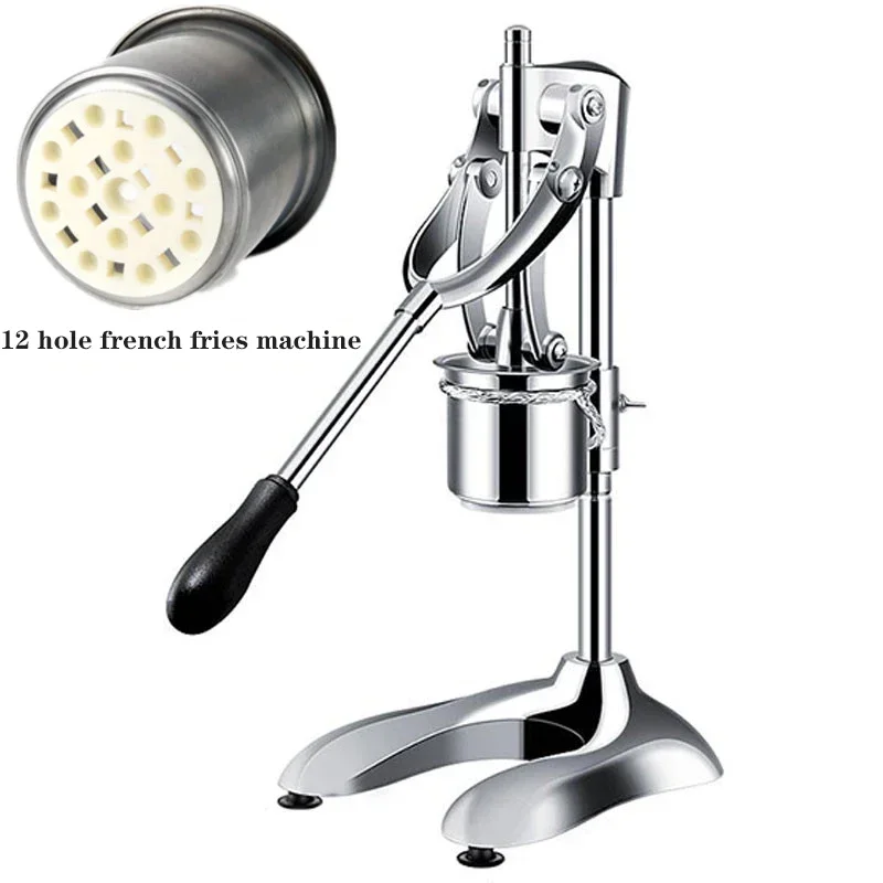 

Stainless Steel Fries Squeezer 30CM Super Long Fries Making Machinery Noodle Machines Mashed Potato Machine