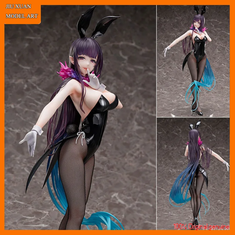 100% Original:Anime Demon sister Chiya Bunny Girl 1/4 PVC Action Figure Anime Figure Model Toys Figure Collection Doll Gift