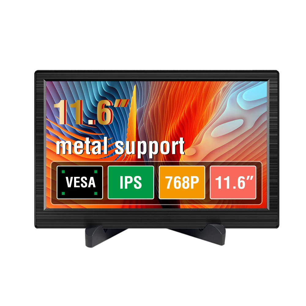 

Anmite 11.6 inch IPS Portable Monitor USB TYPE C HDMI for Phone Laptop Desktop MAC Switch PS4 XBOX