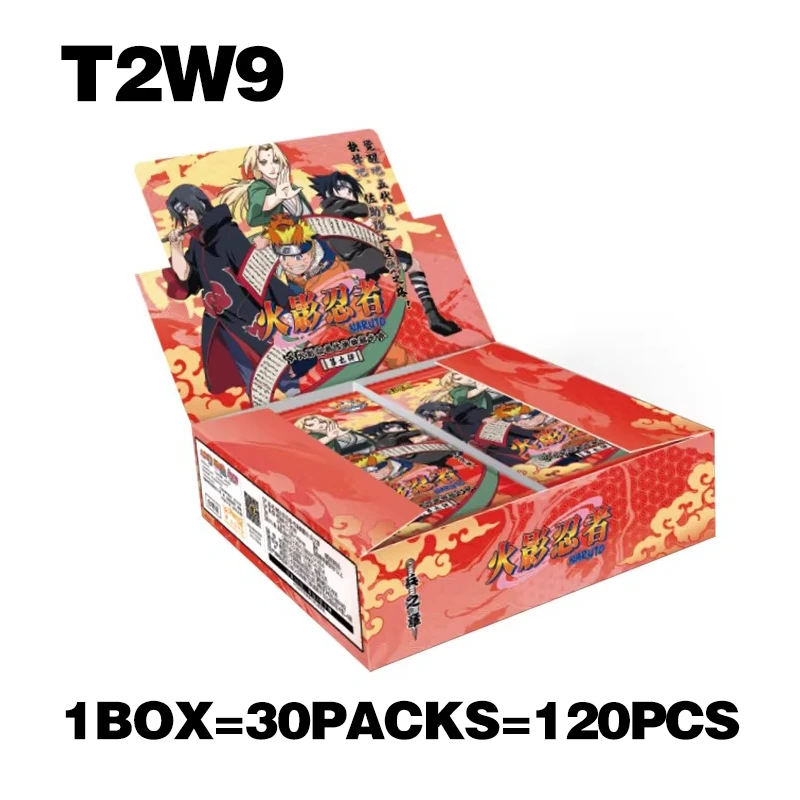 KAYOU Naruto Card Collection T2W9 T4W8 Anime Game Cards