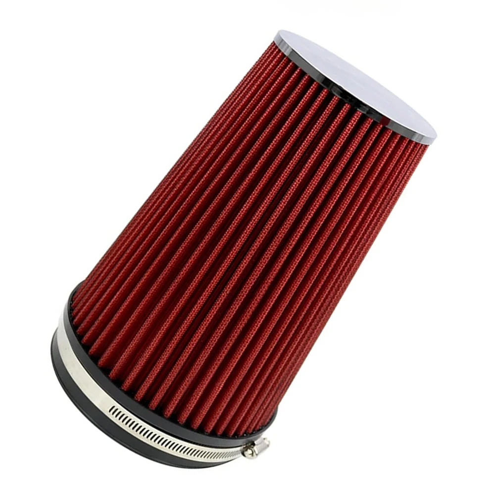 Intake Air Filter 6 Inch 155mm 265mm Short Long High Flow Racing Performance Cone air filter for KN Car Accessories