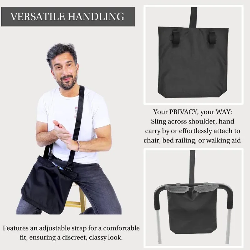 Urine Drainage Bag Holder,Catheter Bag Covers, Urostomy Travel Medical Supplies Storage Bag