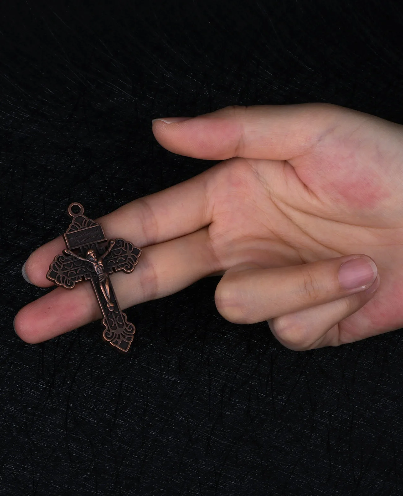 Diyalo 4 Farben 10 Teile/los Vergebung Kreuz Pardon Kruzifix Anhänger für DIY Rosenkranz Kopel Halskette Schmuck Machen Teile Zubehör – Detail 6