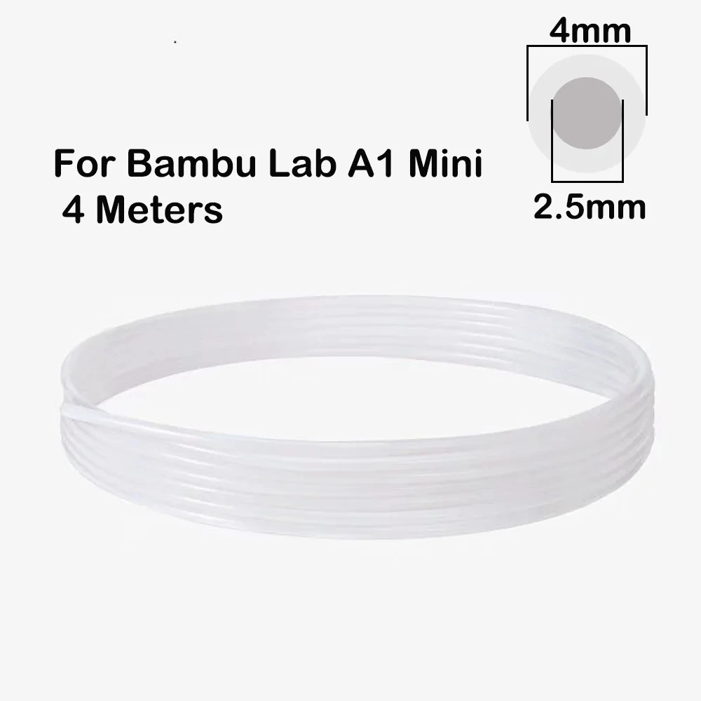 5M/10M PTFE-Schlauch für 1,75mm Filament: für Bambu Lab AMS X1/ X1C/ P1P/ P1S/ A1/ A1 Mini, Prusa MMU3/ Direktantrieb-Extruder – Detail 1