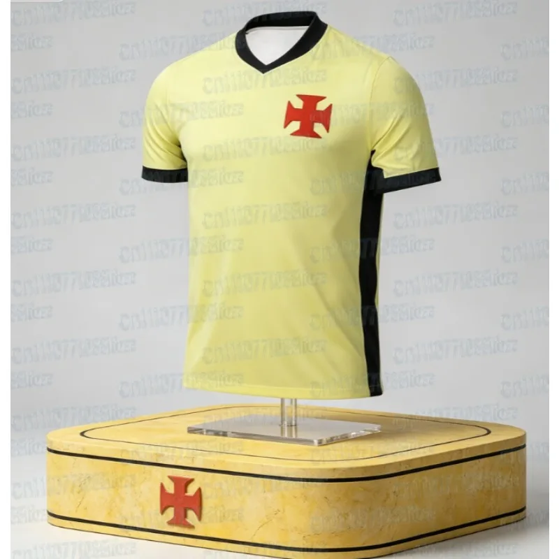 2026 Vasco Da Gama Brazilian Football Fan Jersey for Men's and Women's Sports, Family Style, Breathable Quick Drying Street Top
