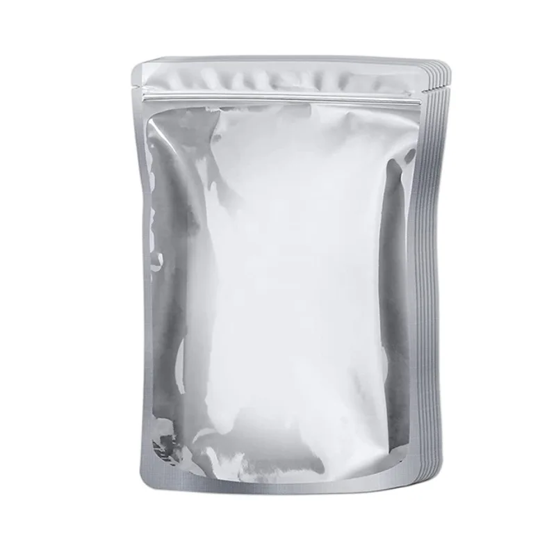 10PCS Stand-up Self-Sealing Vacuum Aluminum Foil Packaging Bags for Food Storage Kitchen & Dining Supplies