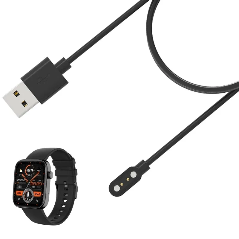 Smartwatch Dock Charger Adapter USB Charging Cable Power Fast Charge Wire For Colmi P71 Lightweight Sport Smartwatch Accessories