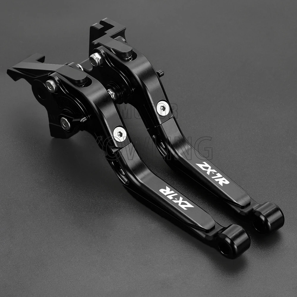 ZX7R Motorcycle Accessories Folding Adjustable Brake Clutch Levers Handle Lever CNC FOR KAWASAKI ZX 7R ZX-7R 1989-2003 2002 2001 view 3