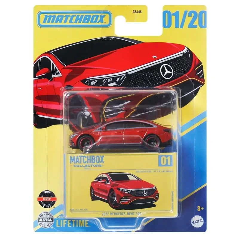 

Original Matchbox Collectors Car 1/64 Metal Diecast 2022 Mercedes-Benz Eqs Vehicle Model Toys for Boys Collection Birthday Gift