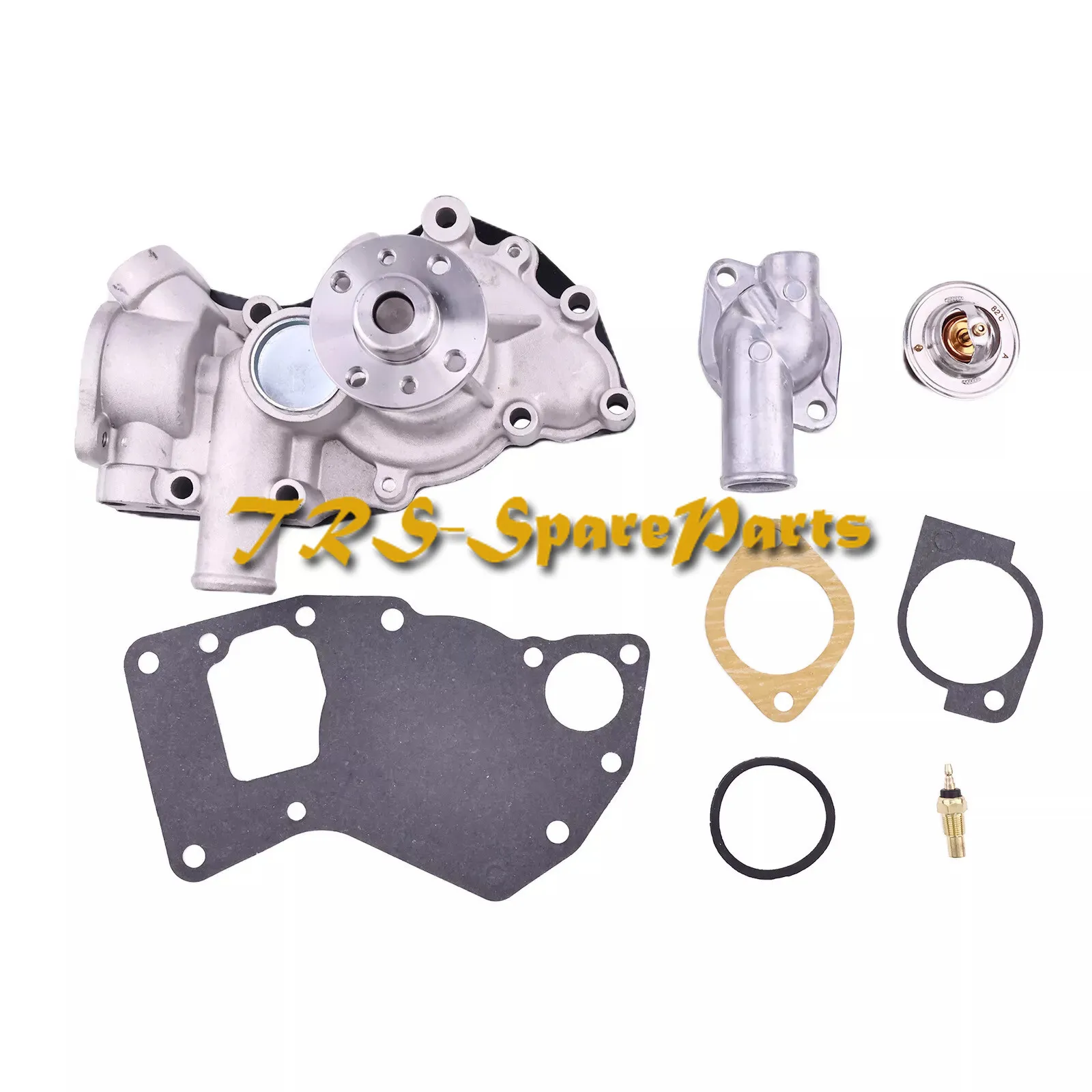 Gasket & Water Outlet Pipe &Sensor & Water Pump & Thermostat For Isuzu 4LC1 4LE1