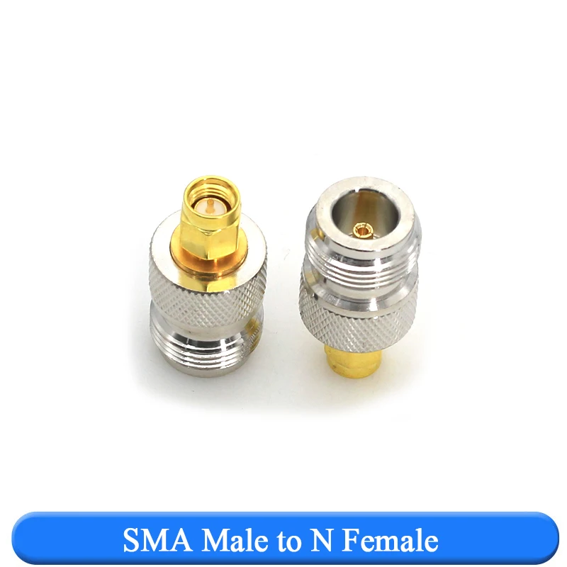 1PCS SMA To N Connectors Type Male Female RF Connector Adapter Test Converter Kit Transmission Cables N To SMA connector