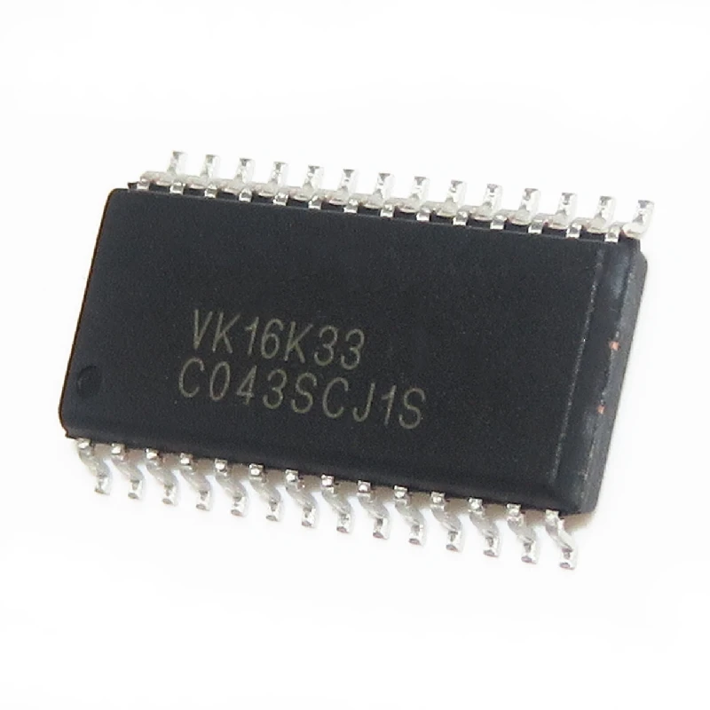 5pcs/lot HT16K33 SOP-28 VK16K33 SOP28 16K33 SOP SOP-28 In Stock