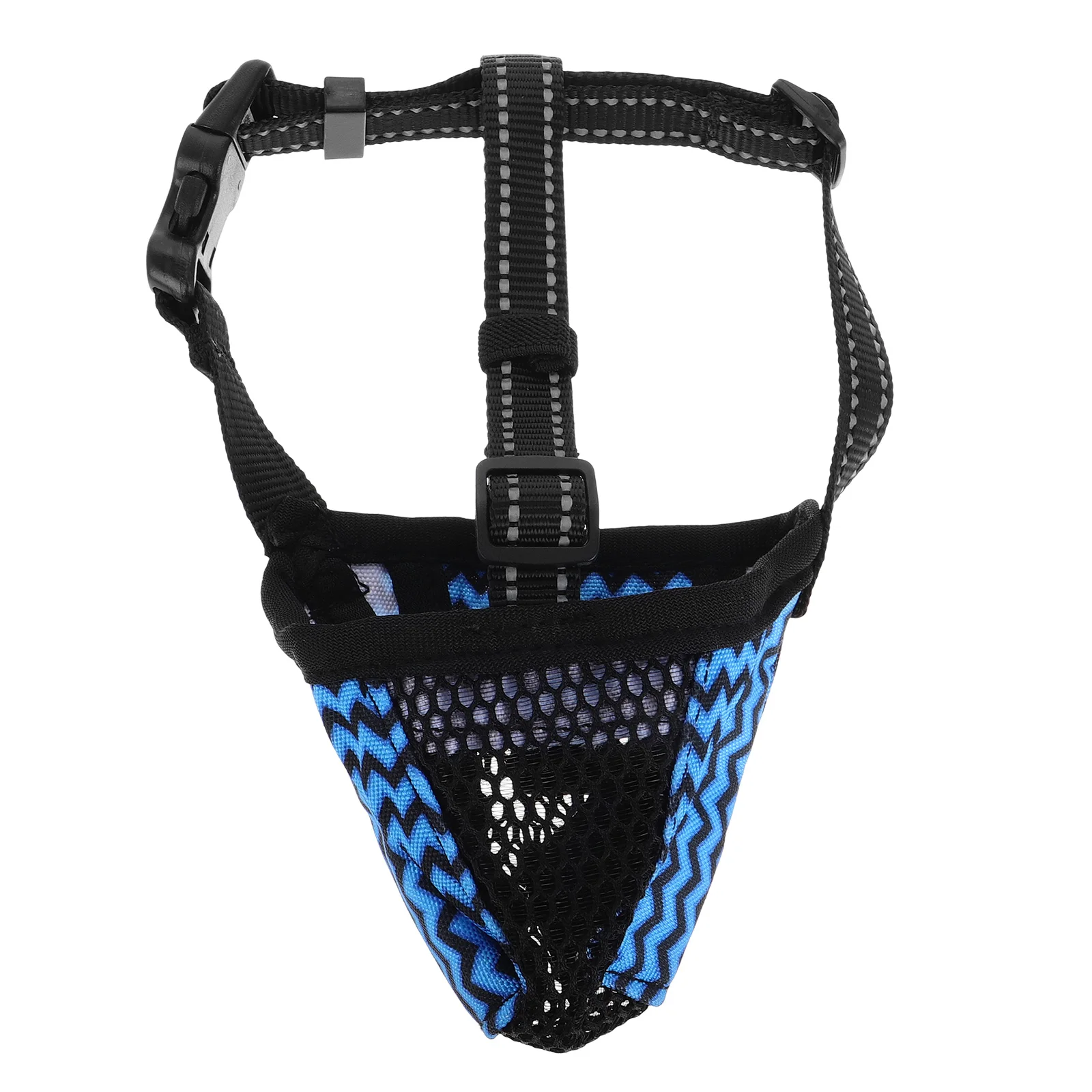 

Breathable Dog Muzzle for Large Medium Small Dogs No Bark Bite Prevention Muzzle Air Mesh Pet Cover for Grooming Walking