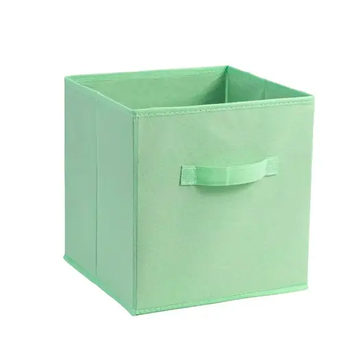 Non Woven Storage Box with Handles Foldable Fabric Storage Cube Colorful Organizer for Clothes Toys Books Shelves Closet Nursery - Image 21