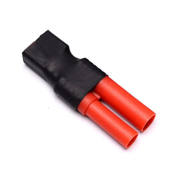 50PCS HXT 4mm To Deans Female T Plug Adapter No Wire Connector For RC Drone Lipo Battery