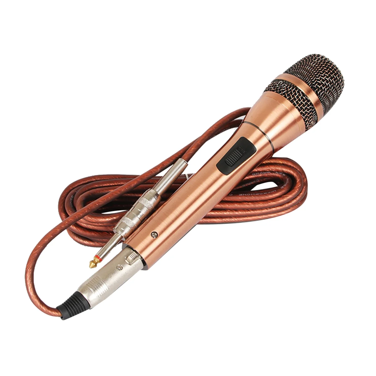 

Universal Wired Handheld Dynamic Microphone Noise Isolation Mic for Outdoor Karaoke Meeting Singing