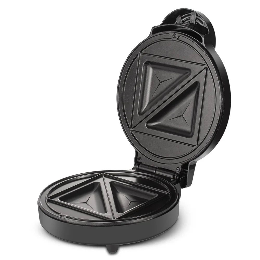 آلة الإفطار صانع الساندوتشات البلاستيكية متعددة الوظائف، صانع الخبز، صانع الوافل المنزلي، صانع الفطائر