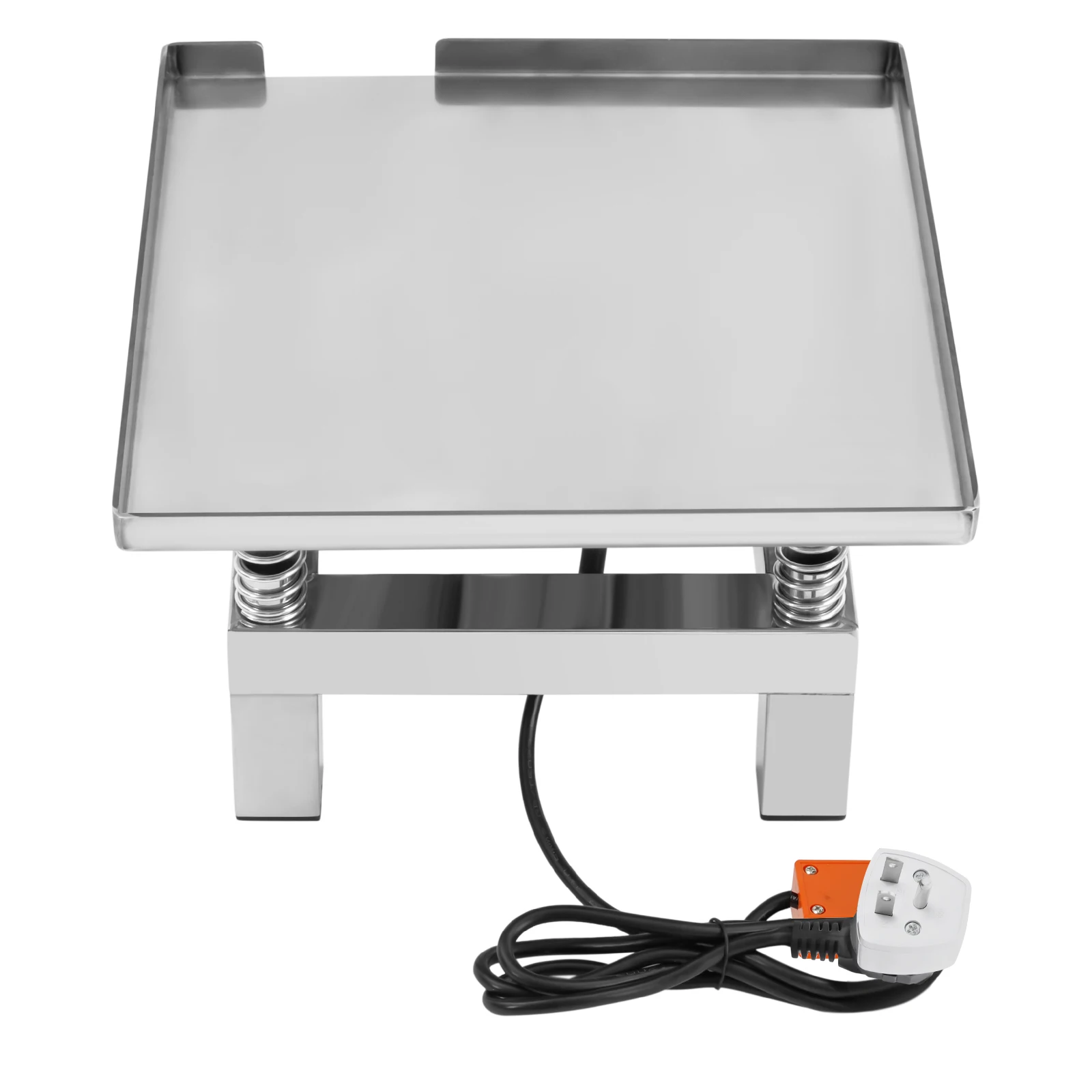 4-Feder-Betonrütteltisch, 50W Vibrationsplattform, Rütteltisch für Formvibrationsguss