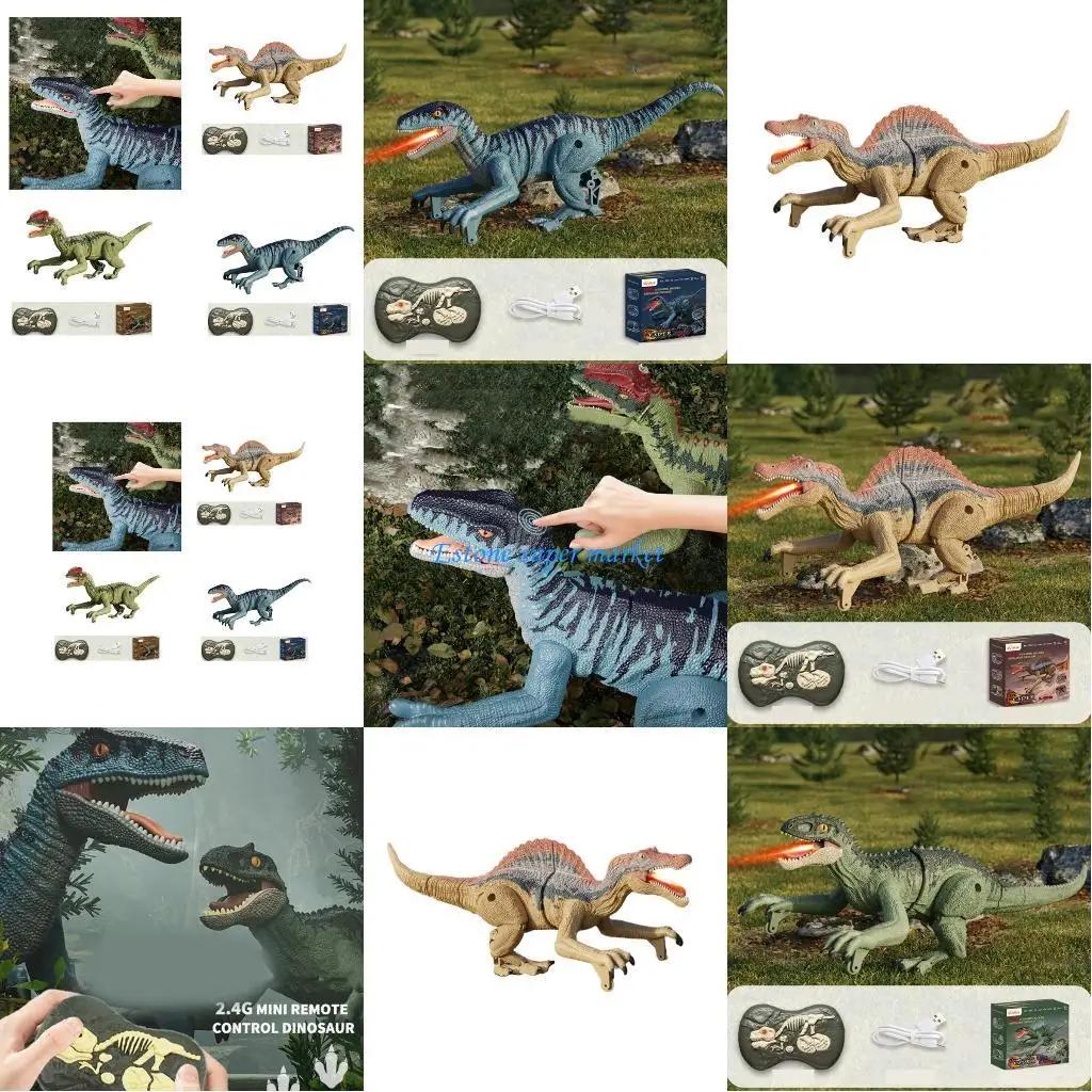 

090B Игрушка с дистанционным управлением Робот-динозавр Игрушка для домашних животных Механическая игрушка Рождественский