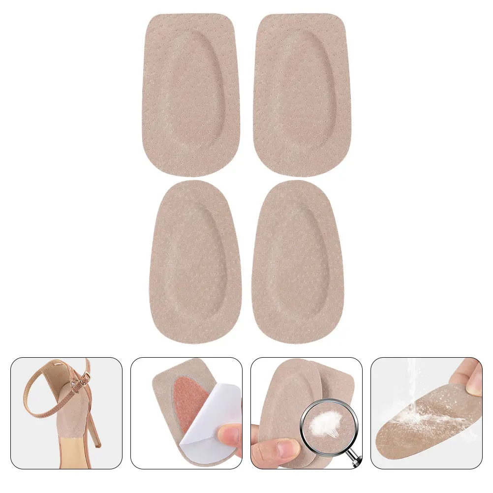 

2pcs Heel Pads Back Cushion Shoe Inserts Ergonomic Support Comfortable For High Heels Sandals Women