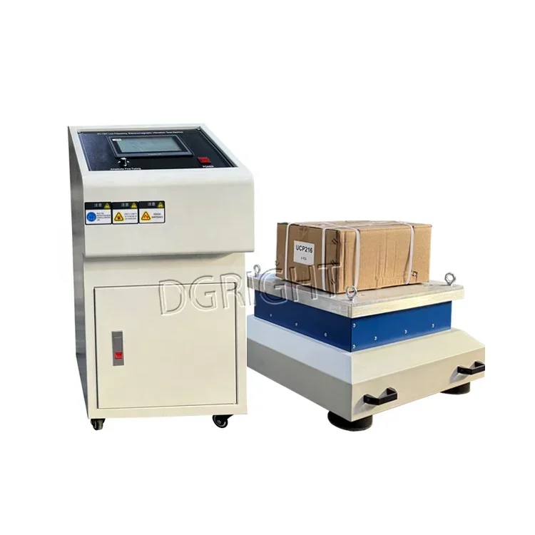 

Touch Screen Vertical Horizontal Vibrating Table Electromagnetic Vibration Table For Packaging Testing