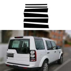 Car Pillar Posts Door Window Trim Cover Decorative Sticker Exterior Parts for Land Rover Discovery 3 /LR3 2004 2005 2006-2009