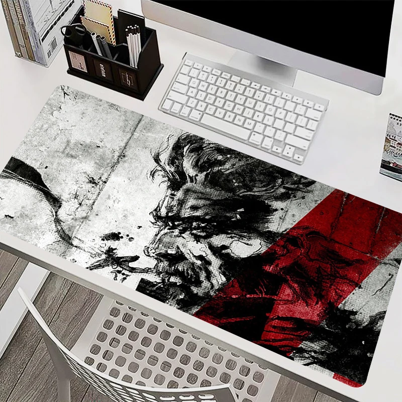 

Metal Gear Solid Mouse Pad Office PC HD Anime Gamer Cabinet Keyboard Pad Mousepad Laptop Gaming Accessories Desk Mat XXL Carpet