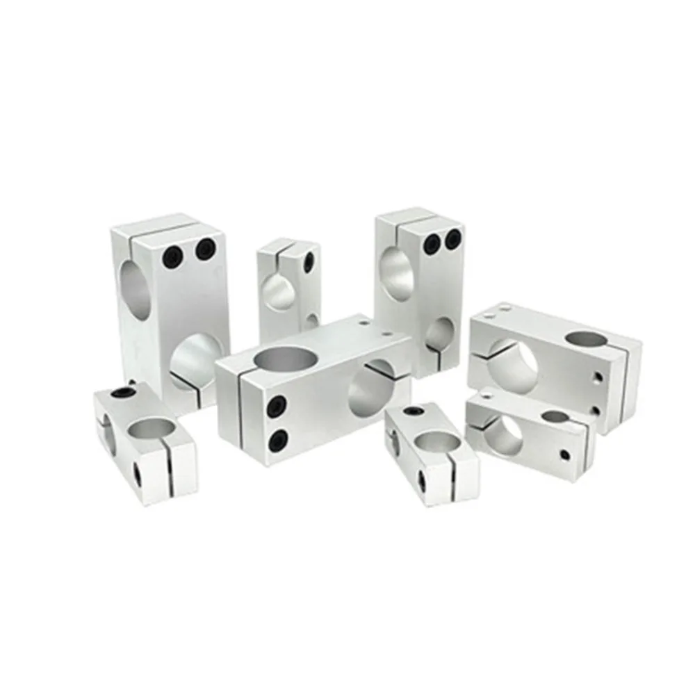 Pillar Fixing Clamp Vertical Fixed Diameter Fastening Aluminum Alloy Optical Axis Cross Block Steel Pipe Bracket Connecti Voron